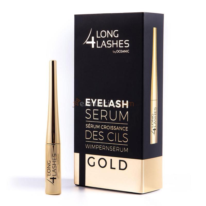 LONG4LASHES SERUM GOLD 4ML, ORIGINAL DE LA MARCA OCEANIC