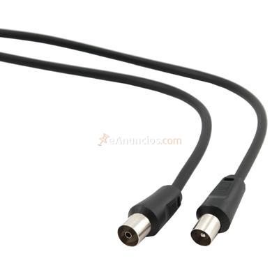 GEMBIRD CABLE COAXIAL ANALOGICO ANTENA TV 1. 8 MTS, ORIGINAL DE LA MARCA GEMBIRD