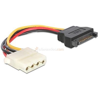 GEMBIRD CABLE ALIM. SATA(M) A MOLEX(H) 0. 15MTS, ORIGINAL DE LA MARCA GEMBIRD