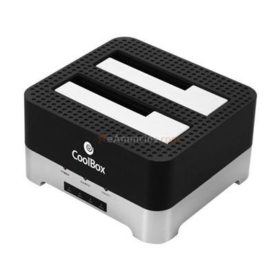 COOLBOX DUPLICADOR V2HDDSSD 3. 5-2. 5 USB3. 0, ORIGINAL DE LA MARCA COOLBOX