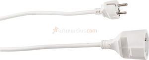 PROLONGADOR ELECTRICO SCHUKO 4,8MM 2M 16A BLANCO