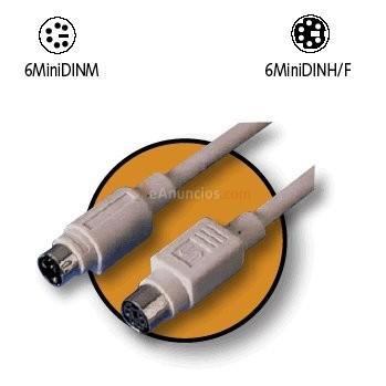 CABLE PS2 MINIDIN6 MACHO-HEMBRA 7M