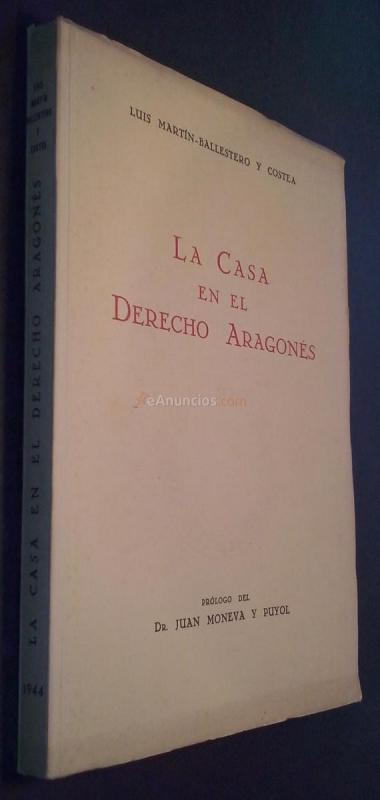 LA CASA EN EL DERECHO ARAGONÉS