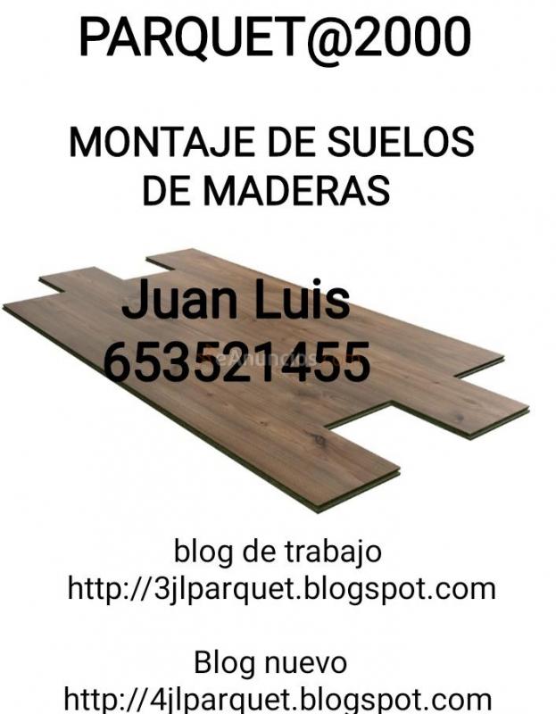 MONTADOR DE SUELOS DE MADERAS LAMINADOS